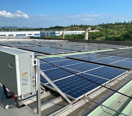 1.6MW Solar Power System for Manufacturing Workshops